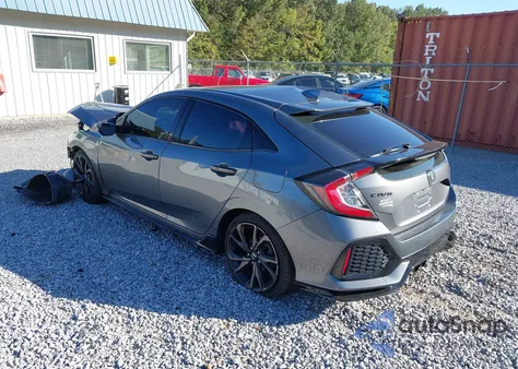 2018 Honda Civic Sport from USA, damaged, VIN SHHFK7H49JU236927